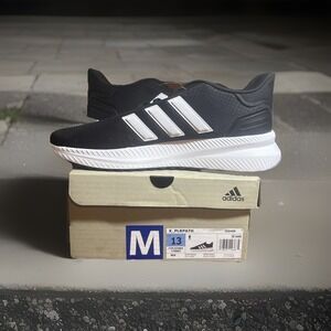 Adidas X_PLR Path ID 0468 Men's Size 13 Black & White Running Sneakers Brand New